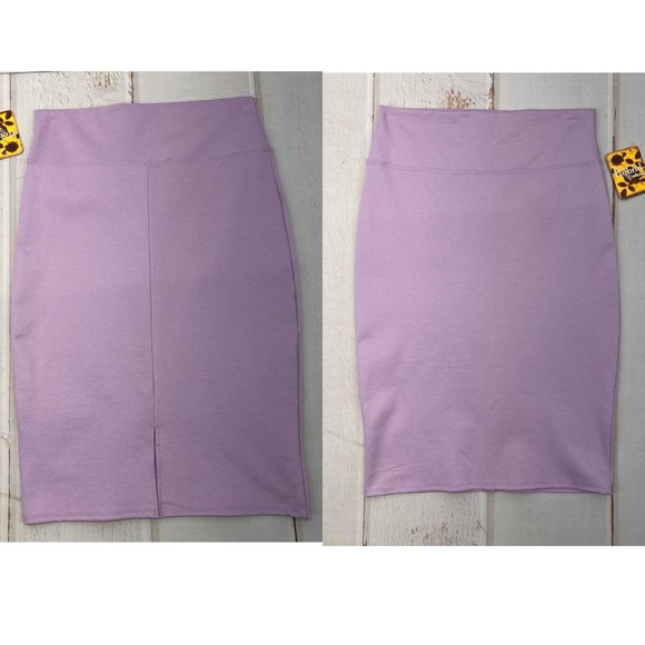 NWT Women Premium Nylon Ponte Stretch Office Pencil Skirt High Waist SIZE LARGE - Picture 14 of 16